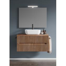 Meuble de salle de bains CIRCE Bois 90 cm