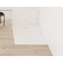 Receveur extra-plat et léger KINESURF NOVA Blanc mat (PN12)