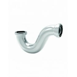 Siphon tube pour baignoire, sortie à joint torique, D. 40 mm, laiton