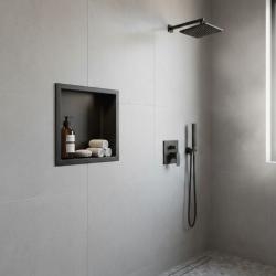 Niche murale à encastrée en acier inoxydable