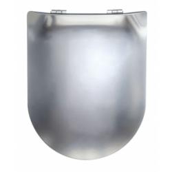 Abattant WOOD Slim Reflet Chrome Brillant - OLFA