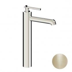 Mitigeur de lavabo rehaussé MINOE Nickel Mat