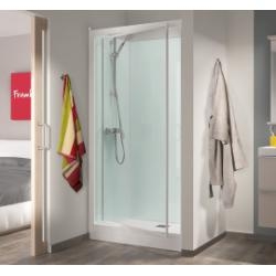 Cabine de douche KINEPRIME GLASS en niche 1 porte pivotante