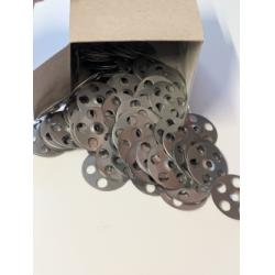 Lot de 100 rondelles inox pour panneaux à carreler JACKOBOARD