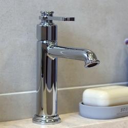 Mitigeur de lavabo chromé H190 FARO vidage clic-clac