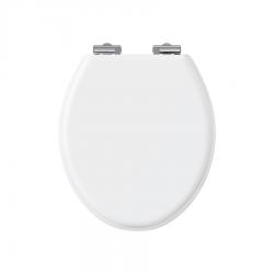 Siège de WC Guild à fermeture douce - Blanc