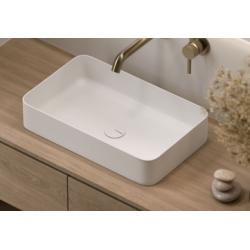 Bonde clic clac en Acrymold Blanc Mat