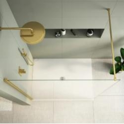 Receveur en céramique recoupable sur mesure Blanc Mat SOLODUE