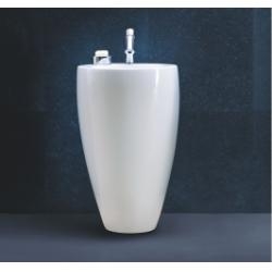 Lavabo avec colonne indépendant 