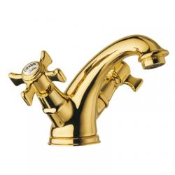 Mélangeur lavabo CHAMBORD rétro Doré - CH10852