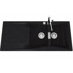 Evier de cuisine CRISTADUR Waterfall 2 cuves