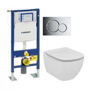 Pack Geberit UP320 + Cuvette AquaBlade TESI + plaque Sigma