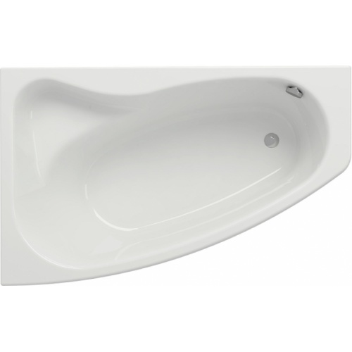 Pack baignoire SICILIA asymétrique 160x100 angle à gauche avec tablier S301 037