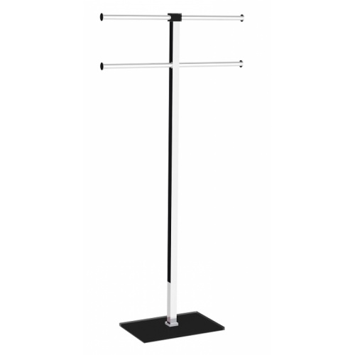 Porte serviettes sur pied Noir G Rainbow RA3114