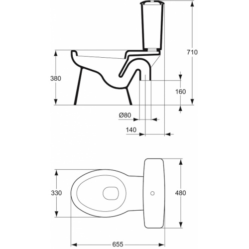 Pack WC ASPIRAMBO sortie orientable Porcher Por wc p2330 prlistdrw nn copie