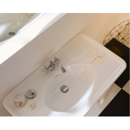 Mélangeur lavabo rétro chromé GRAZIA - GRC5118/6CR Grazia 02 c