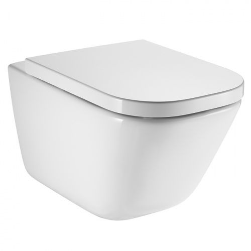 Pack WC Geberit UP320 + Cuvette GAP sans bride Cleanrim + plaque Sigma Noire Cleanrim roca 0