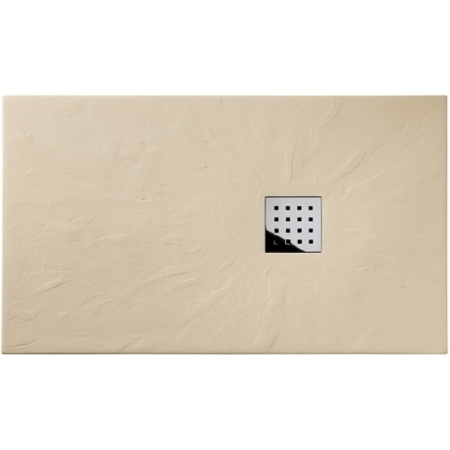 Receveur de douche 100x120 Pizarra Crème Pizzara crème chromé