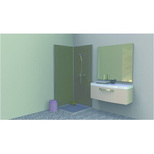 Habillage mural Décofast Classic - pack standard 2P Taupe H2000 x L900mm