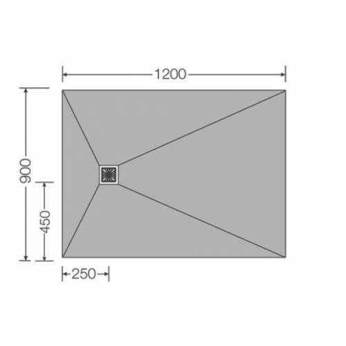 Receveur JACKOBOARD Aqua Décentré 120X90 SH E95414e8ed2