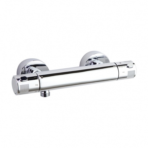 Cabine de douche Kineprime (18 cm) - Coulissante - 80x80cm - Thermo Mitigeur Thermostatique KINEPRIME