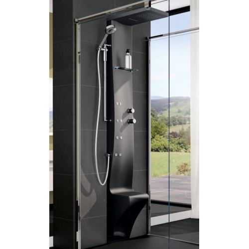 Colonne de douche Dress Plus mitigeur thermostatique Noir