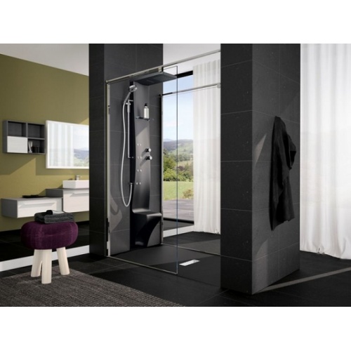 Colonne de douche Dress Plus mitigeur thermostatique Noir Dress + noir
