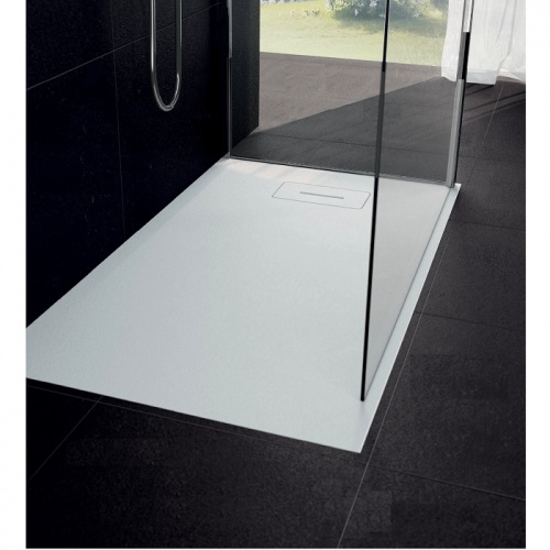 Receveur Extraplat NOVOSOLID Blanc Mat 120x100 cm Novosolid