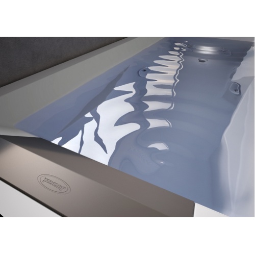 Baignoire balnéo MyWay Jacuzzi 170 x75 - Gauche - Aquasystem- Sans robinetterie Myway chromodream bleu