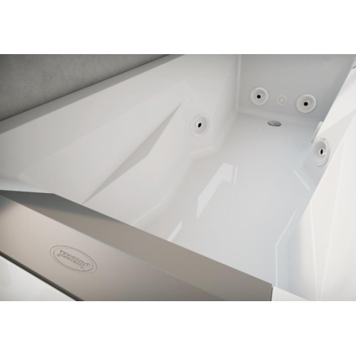 Baignoire Balneo MyWay Jacuzzi gauche 180x80 avec vidage + Réchauffeur offert** Myway 180 intérieur g