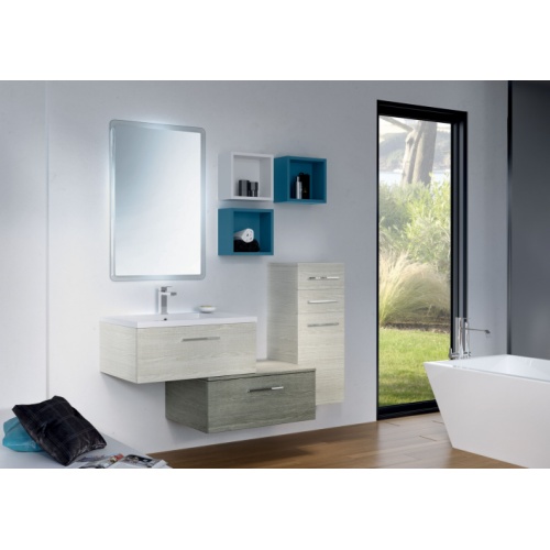 Niche Décorative - Niche 30 (H28) G1 LOFT sciée blanc et sciée gris