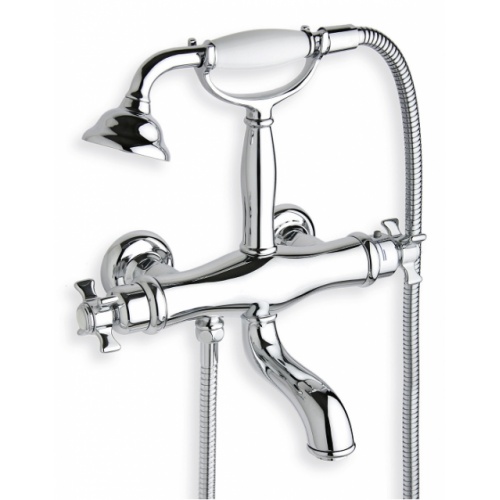 Bain/Douche thermostatique CHAMBORD rétro Chromé - CN18251