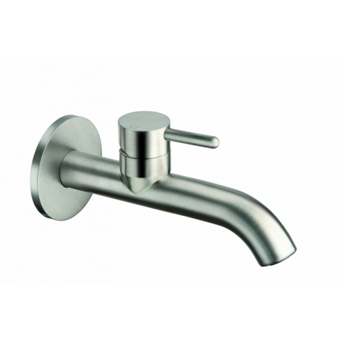 Mitigeur lavabo mural large Inox IX - IX24228