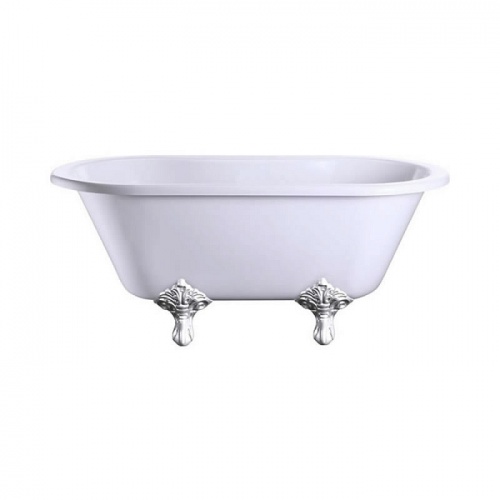 Baignoire Windsor BURLINGTON 150 cm - Pied traditionnel Chromé