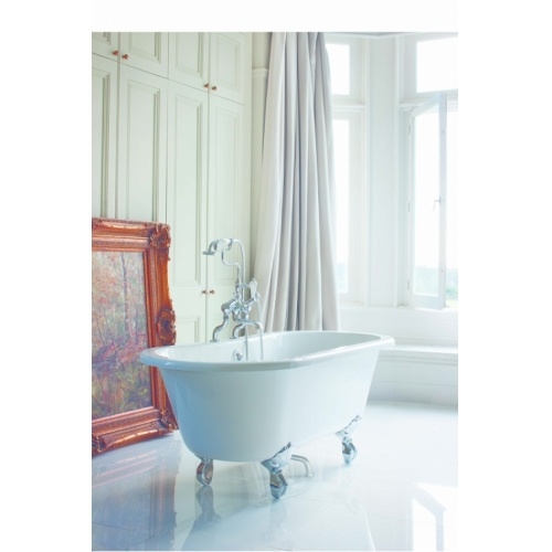 Baignoire Windsor BURLINGTON 170 cm - Pied traditionnel Chromé Windsor burlington 099