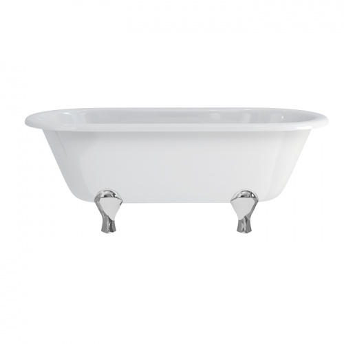 Baignoire Windsor BURLINGTON 170 cm - Pied arqué Chromé
