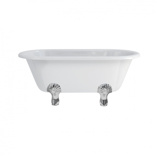 Baignoire Windsor BURLINGTON 150 cm - Pied Luxe Classique Chromé