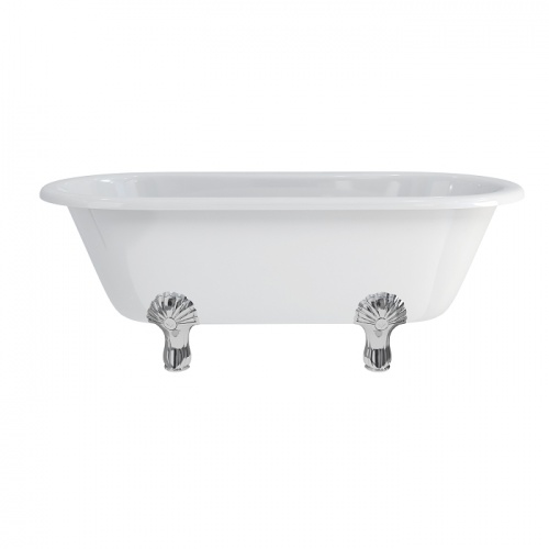 Baignoire Windsor BURLINGTON 170 cm - Pied Luxe Classique Chromé