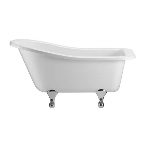 Baignoire Buckingham BURLINGTON 150 cm - Pied Standard Classique Chromé