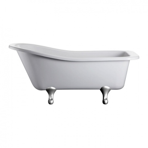 Baignoire Harewood BURLINGTON 170 cm - Pied Standard Classique Chromé