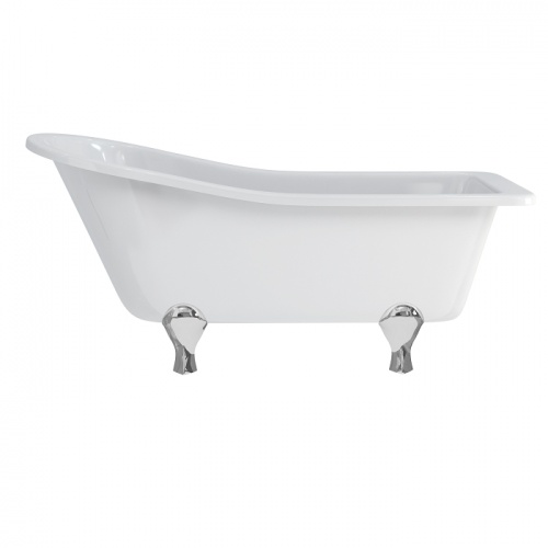 Baignoire Harewood BURLINGTON 170 cm - Pied arqué Chromé