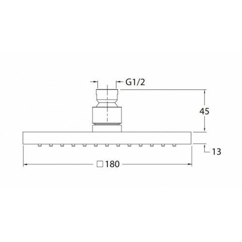 Pack douche thermostatique BLACKMAT Quadri - ONDYNA Pd01613 côtes