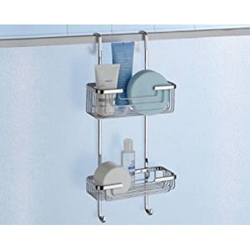 Porte-objets 2 bacs pour cabine de douche - Gedy - 5683 Gedy porte objet 5683 13