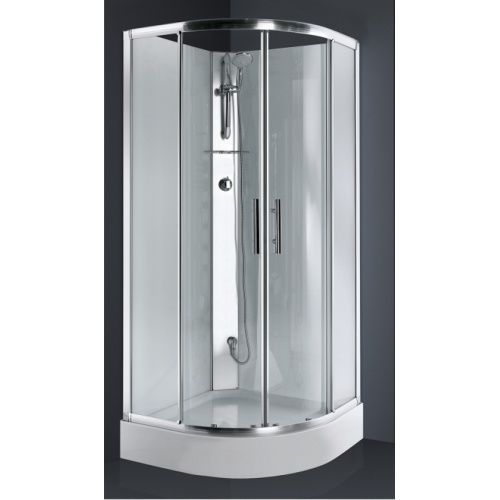 Cabine de douche 1/4 de rond CARAT 90x90 cm Thermostatique