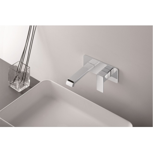 Mitigeur lavabo mural QUADRI S Chromé - Saillie 180 mm Qs27651 amb1