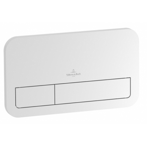 Plaque de déclenchement ViConnect E200 Villeroy et Boch - Blanc