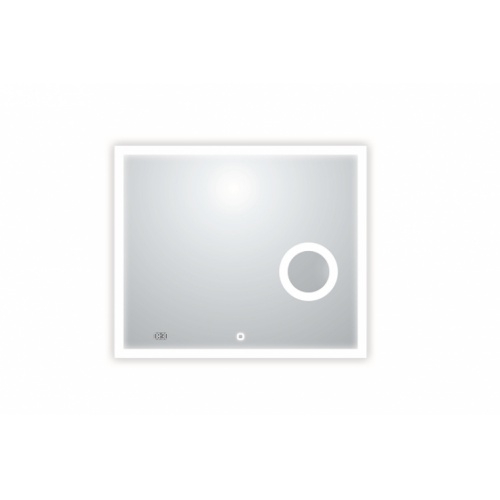 Meuble vasque LUNA Bois Foncé 80cm avec miroir Lite Lite 77