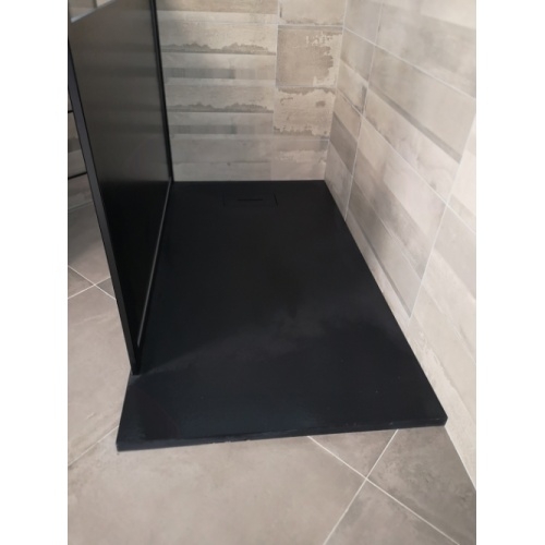 Receveur Extraplat NOVOSOLID Noir Mat 80x80 cm Img 20180621 105834