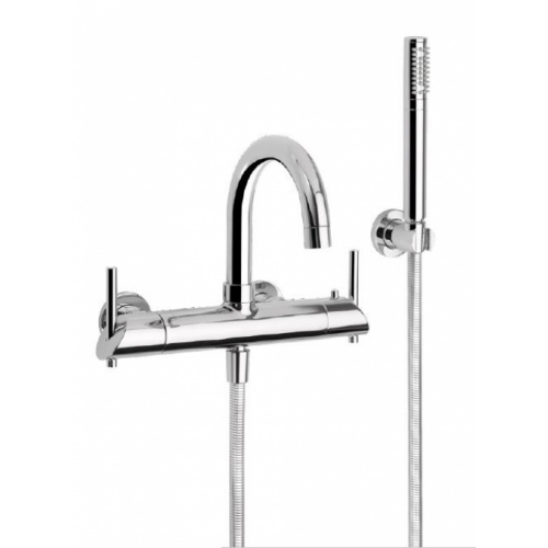 Mitigeur thermostatique bain/douche mural MINOE Chromé - 49.714 CH