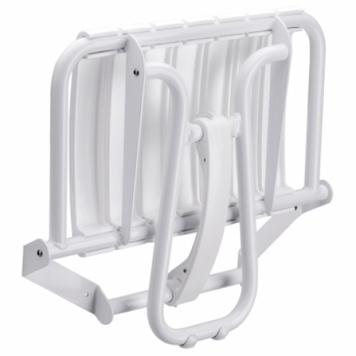 Siège de douche escamotable Assise grande taille - Blanc 047632 siege de douche grande taille blanc (1)